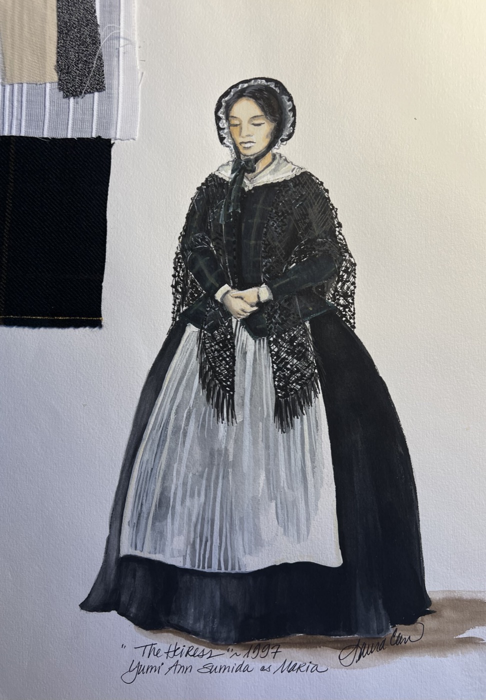 Costume rendering, The Heiress