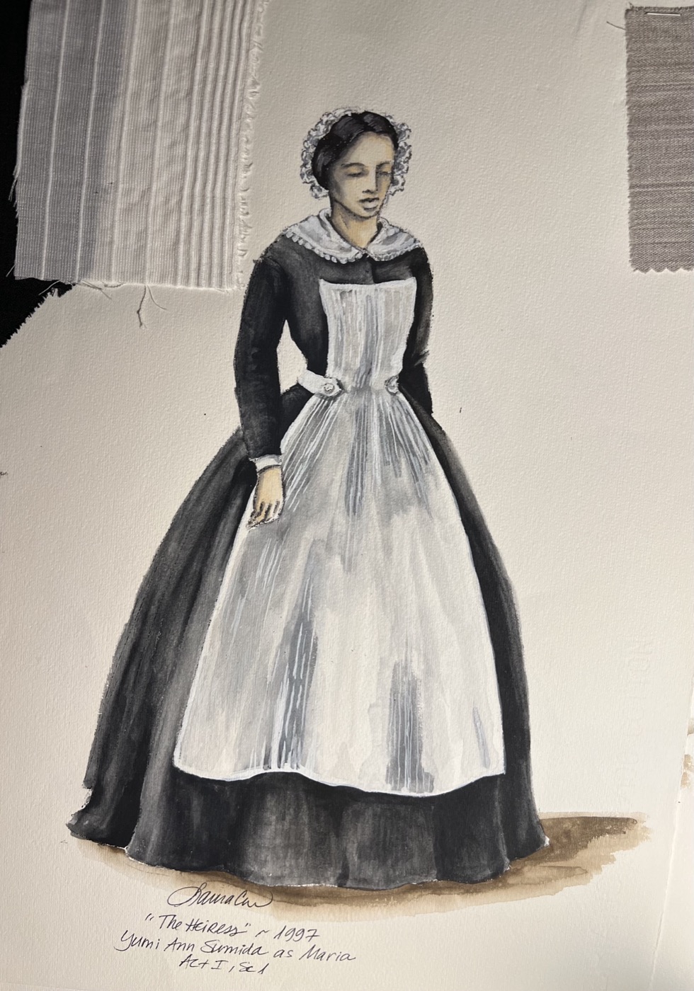 Costume rendering, The Heiress