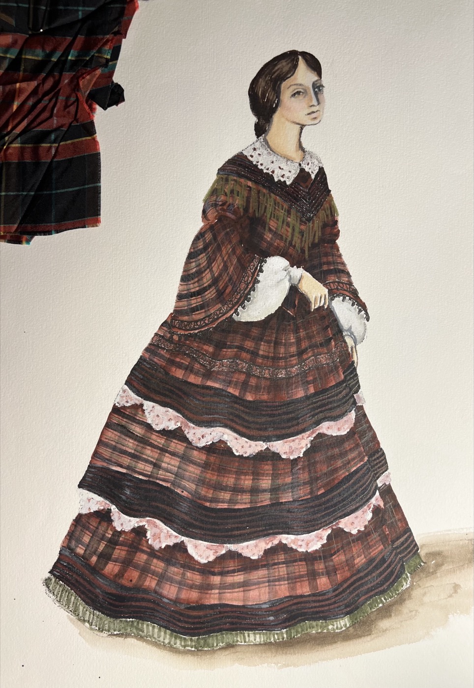 Costume rendering, The Heiress