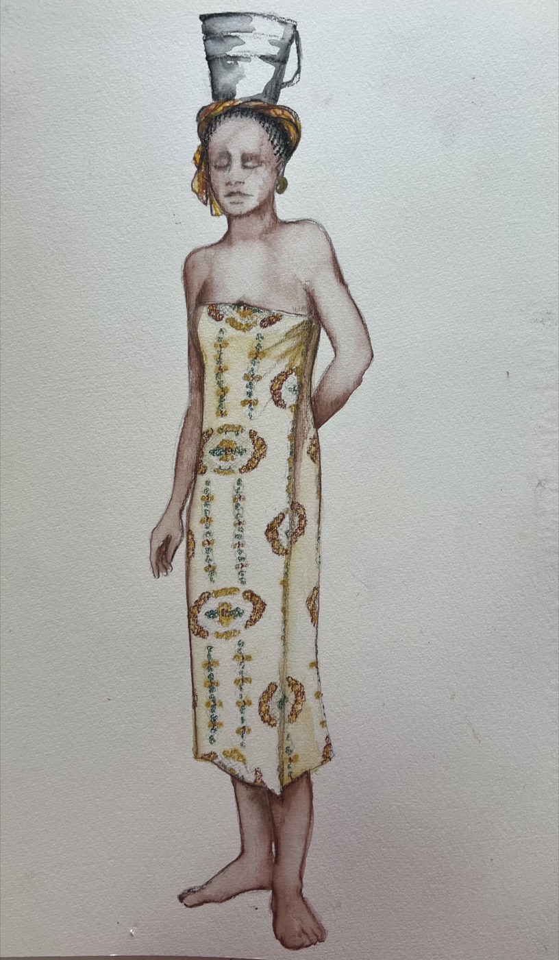 Costume rendering, The Lion and the Jewel