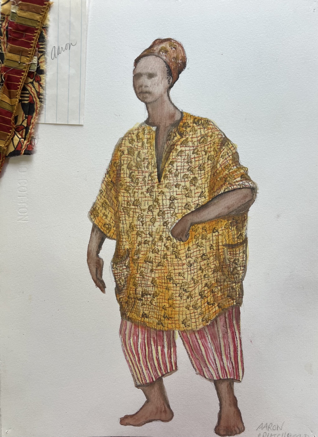 Costume rendering, The Lion and the Jewel