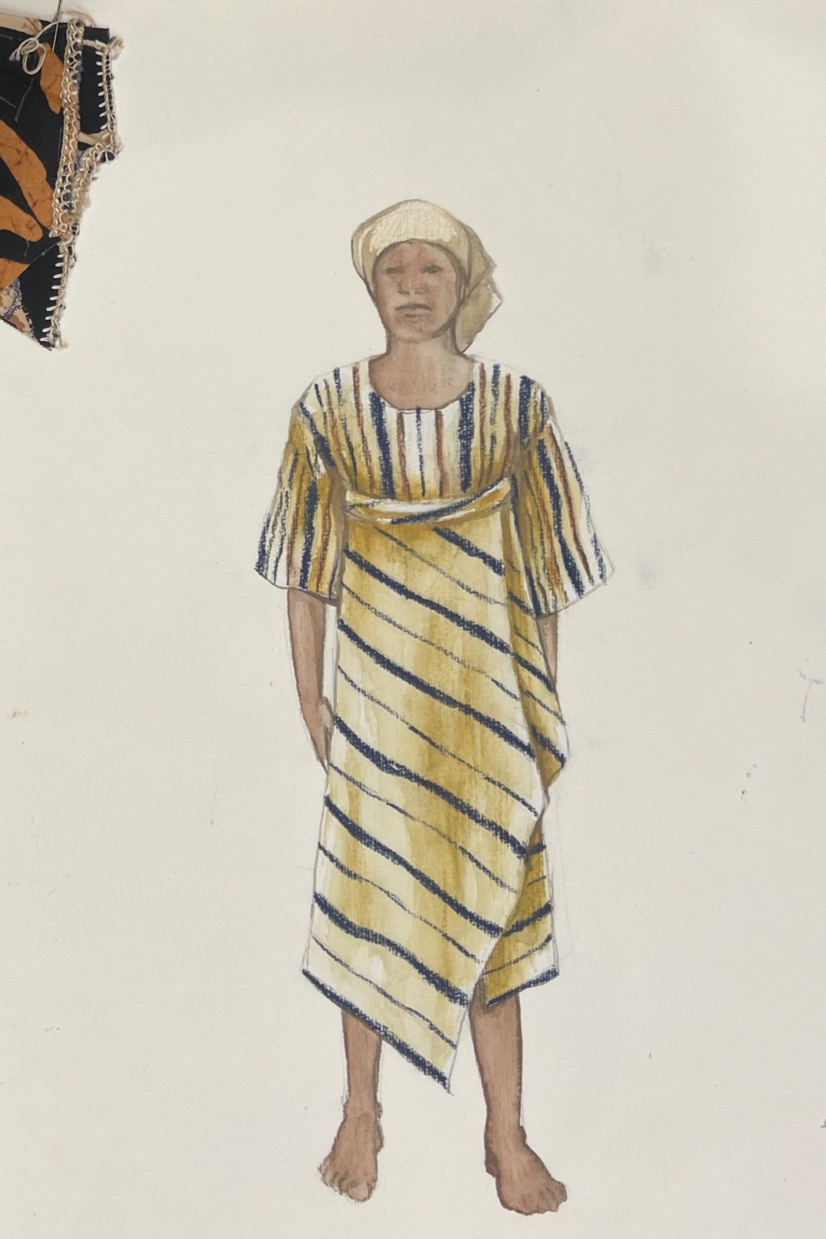 Costume rendering, The Lion and the Jewel