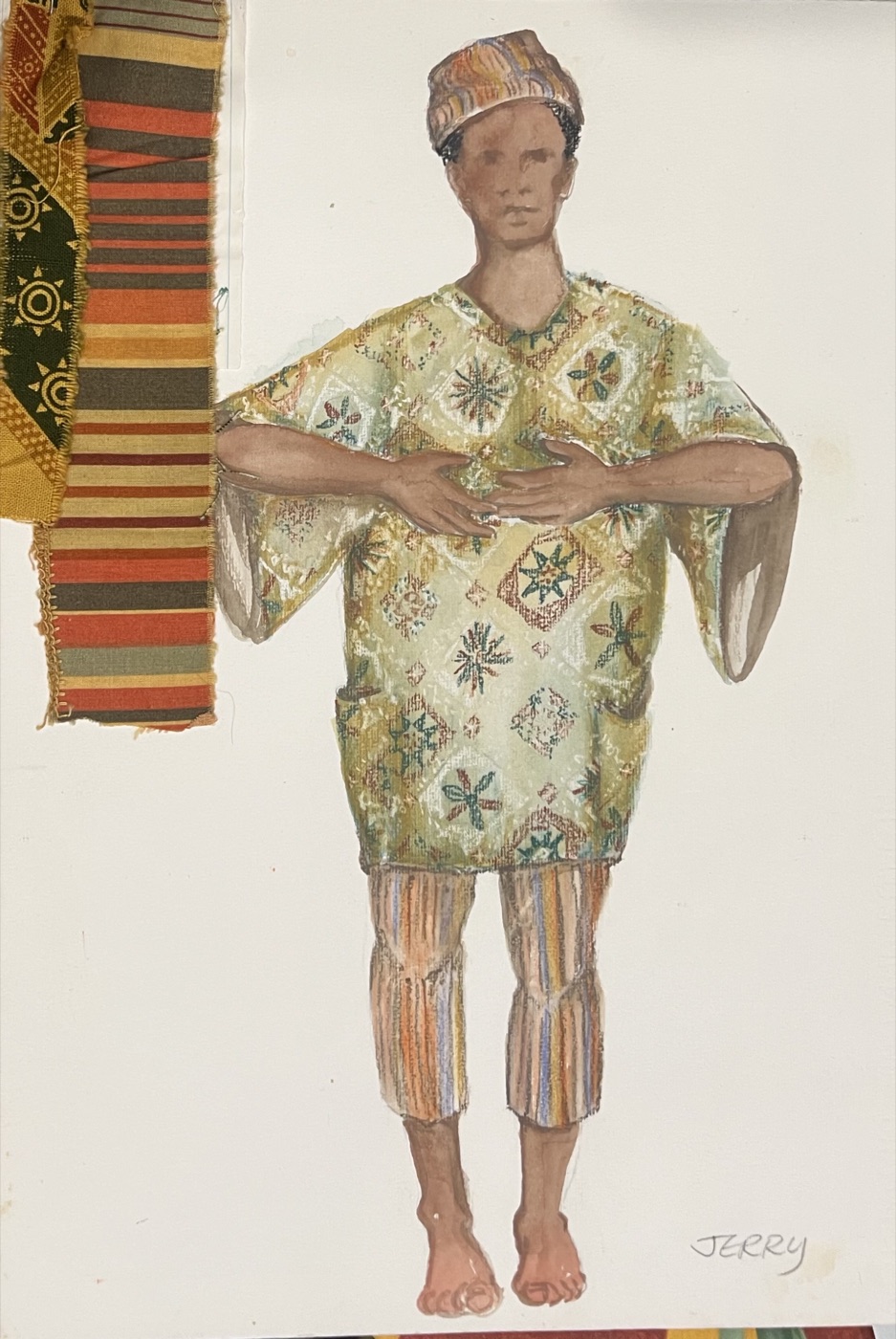 Costume rendering, The Lion and the Jewel
