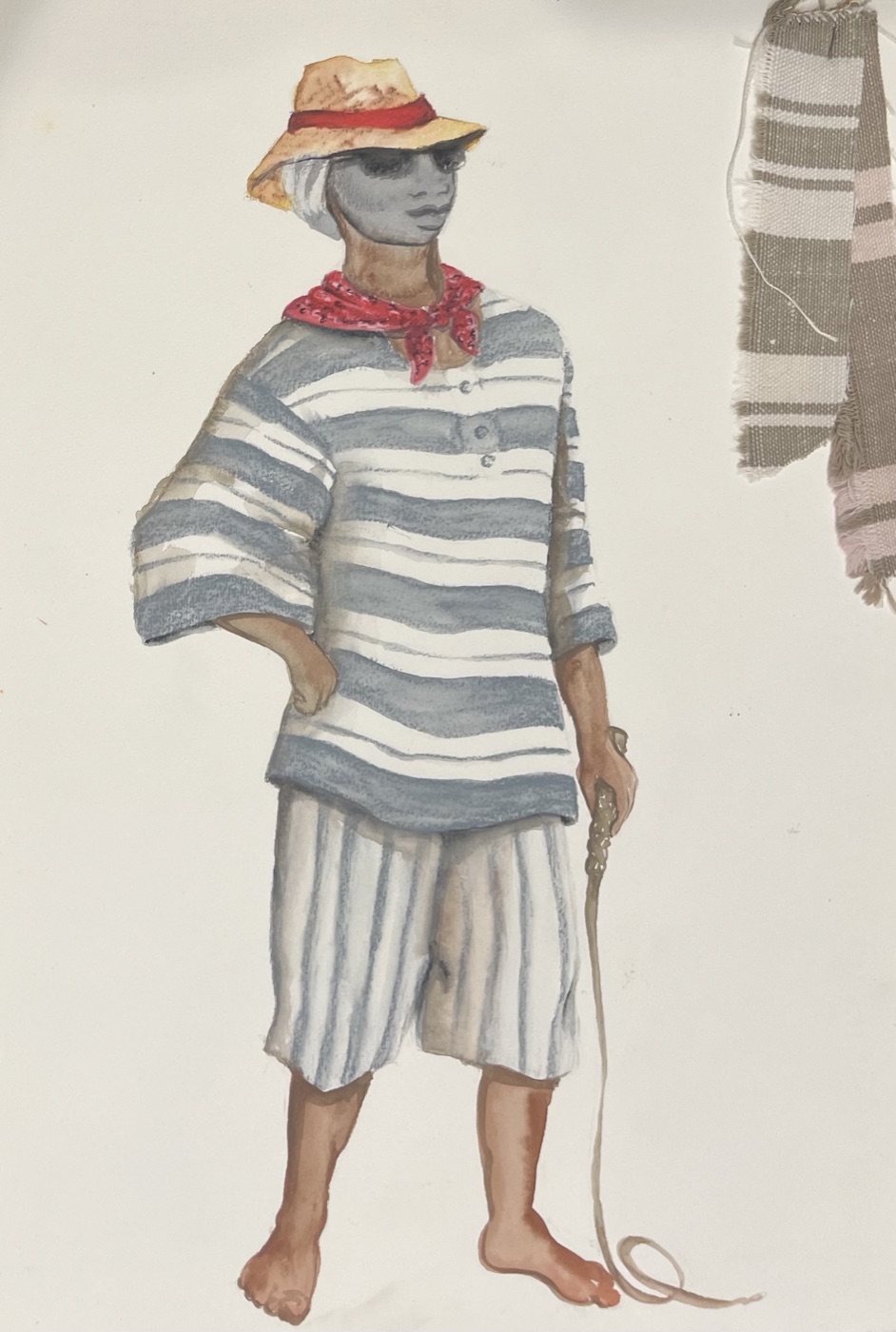 Costume rendering, The Lion and the Jewel