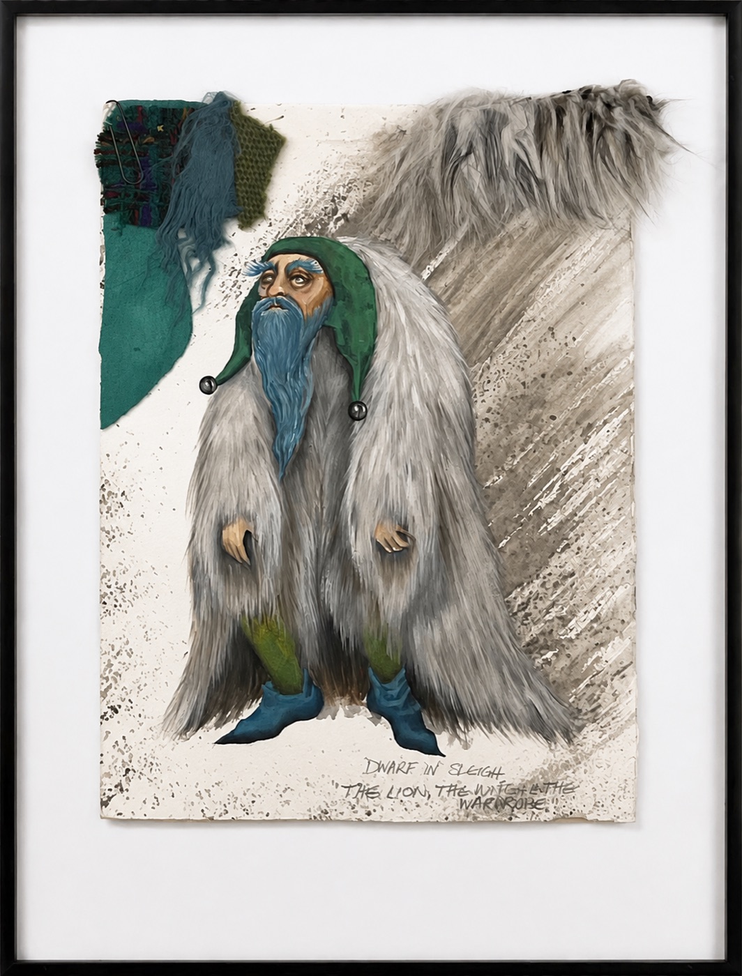 The Witch's Dwarf in the sleigh, costume design, The Lion, the Witch and the Wardrobe