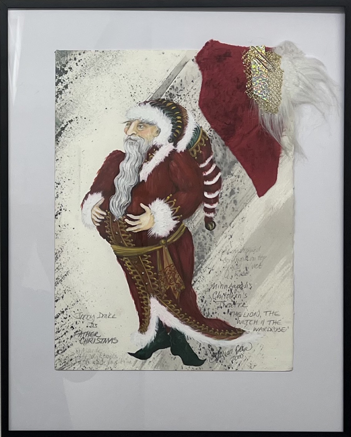 Father Christmas, costume design, The Lion, the Witch and the Wardrobe