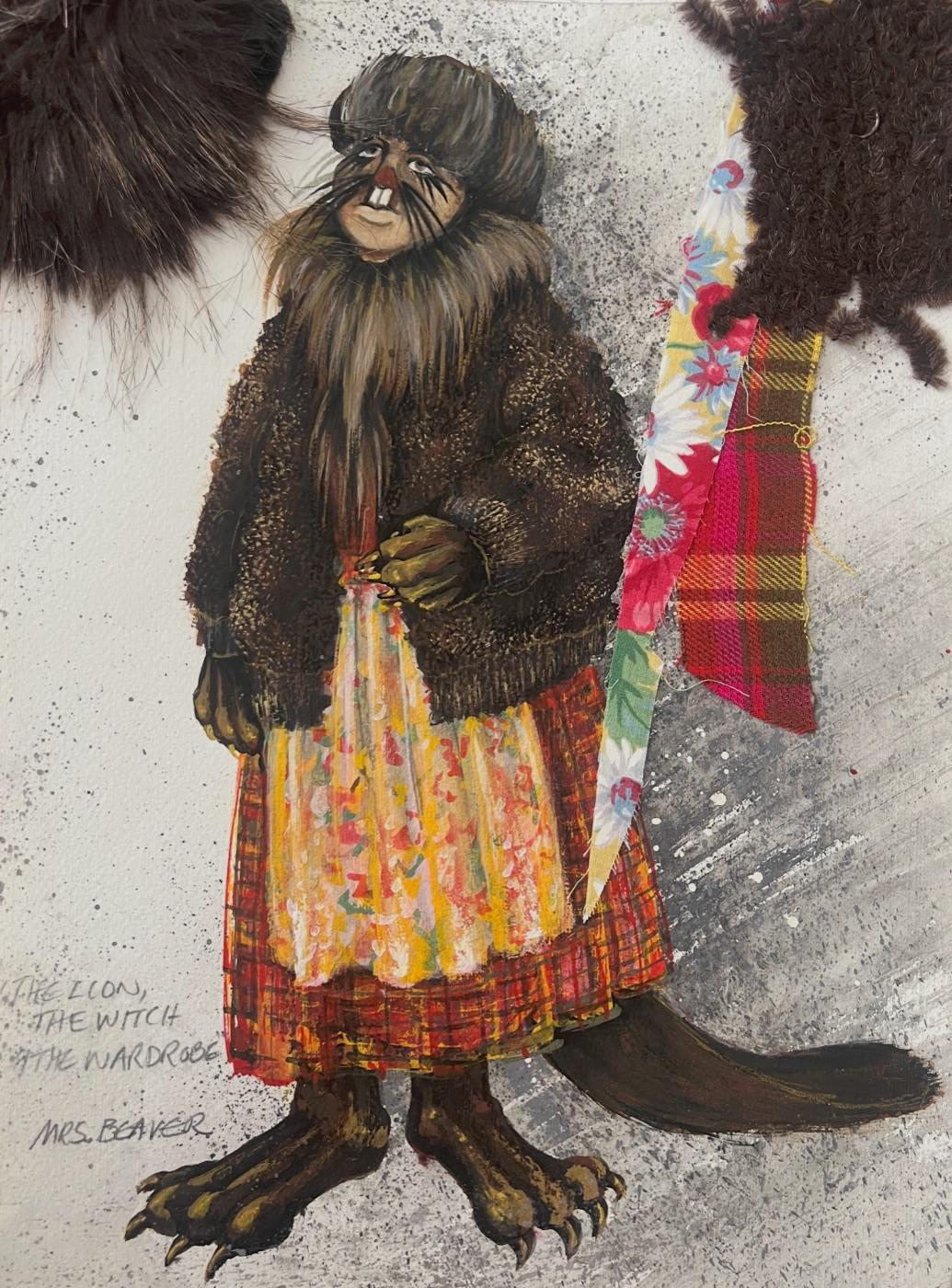 Mrs. Beaver, costume design, The Lion, the Witch and the Wardrobe