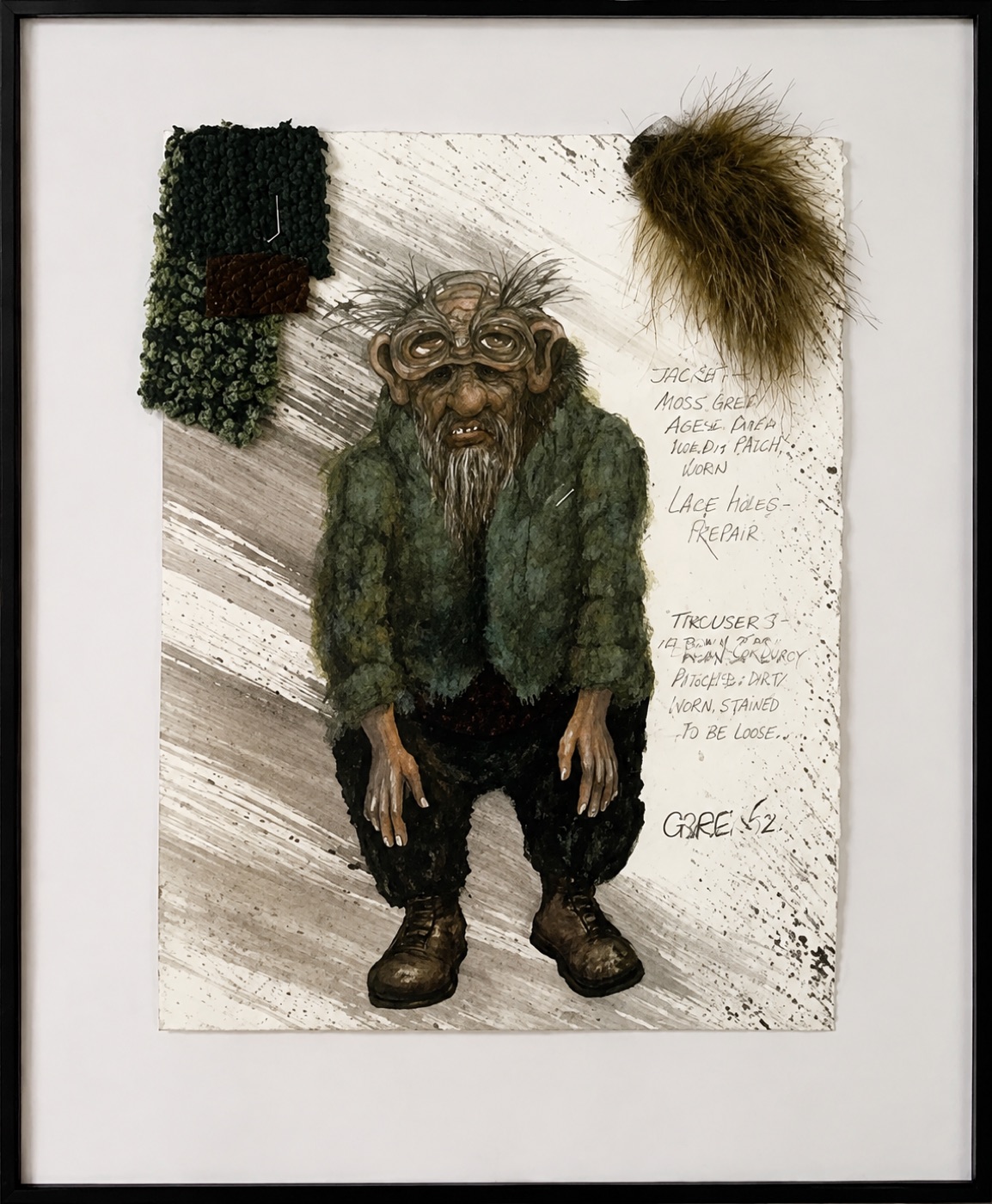 The Ogre, costume design, The Lion, the Witch and the Wardrobe