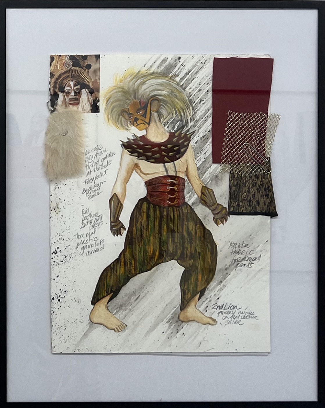 Young Lion attendants, costume design, The Lion, the Witch and the Wardrobe