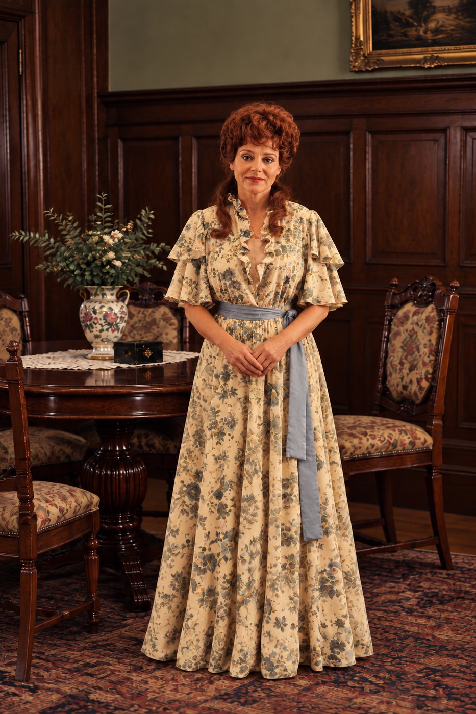 Birdie morning gown, The Little Foxes, Academy Festival Theatre, costumes by Laura Crow