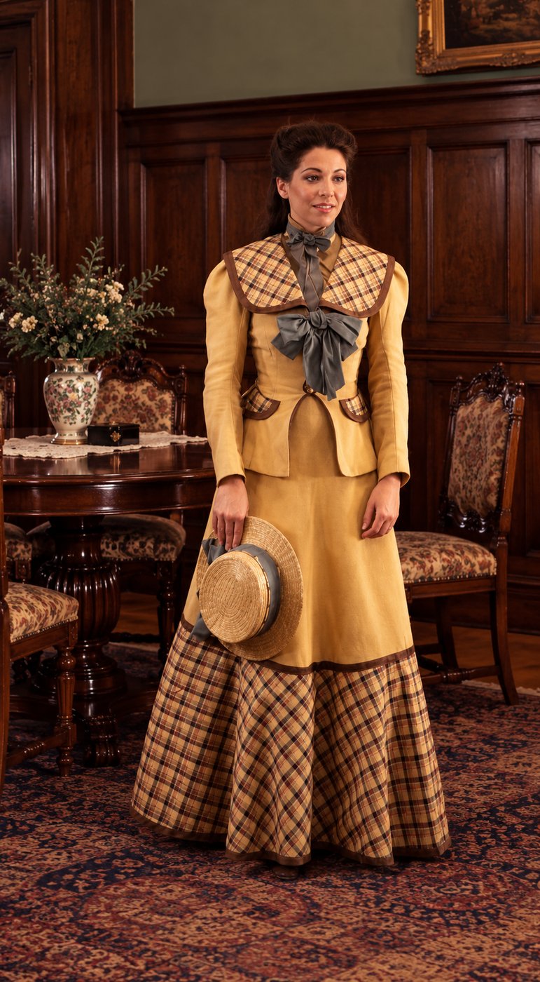 Ingenue traveling, The Little Foxes, Academy Festival Theatre, costumes by Laura Crow