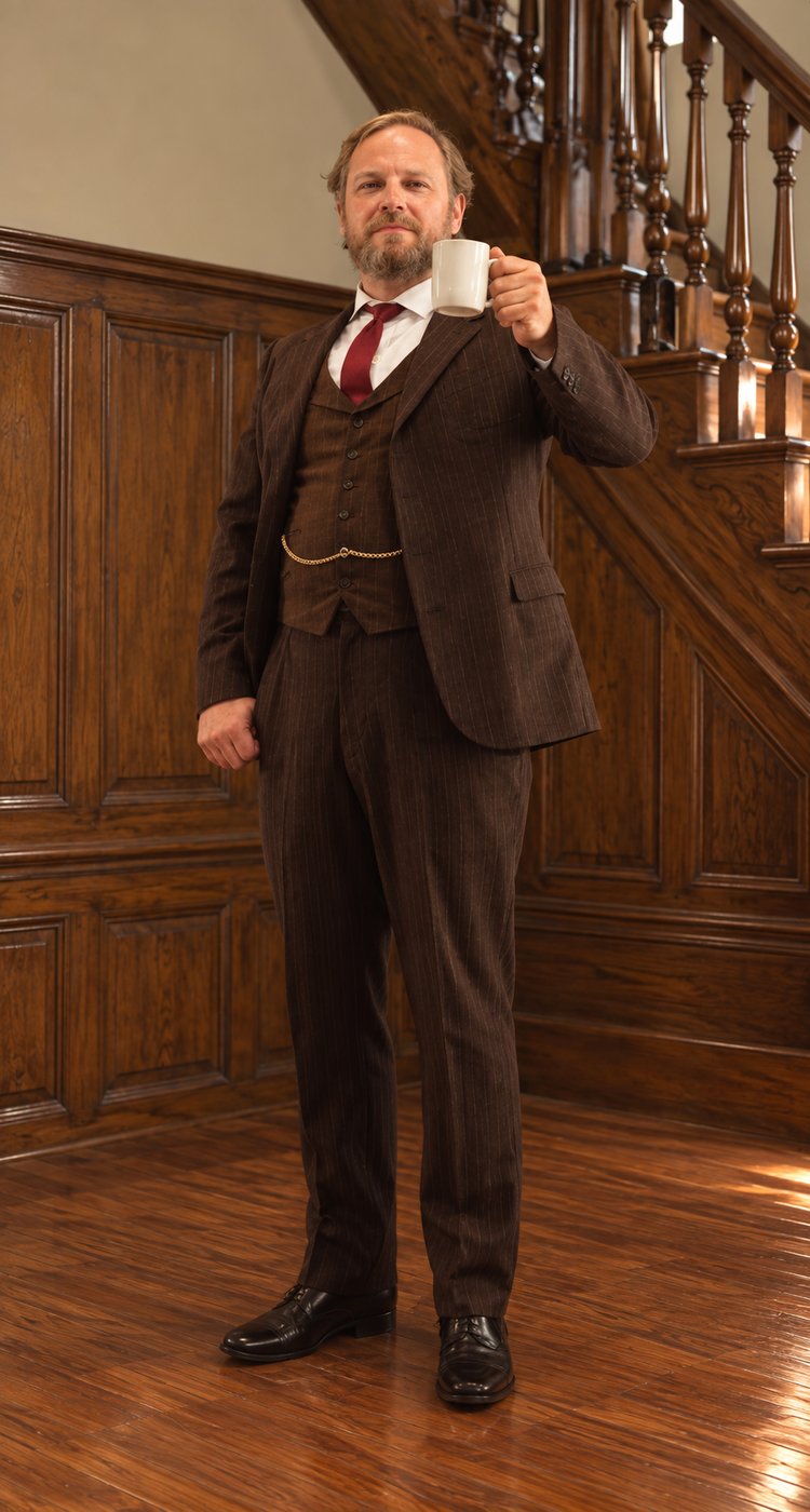 Rip Torn as Ben, The Little Foxes, Academy Festival Theatre, costumes by Laura Crow