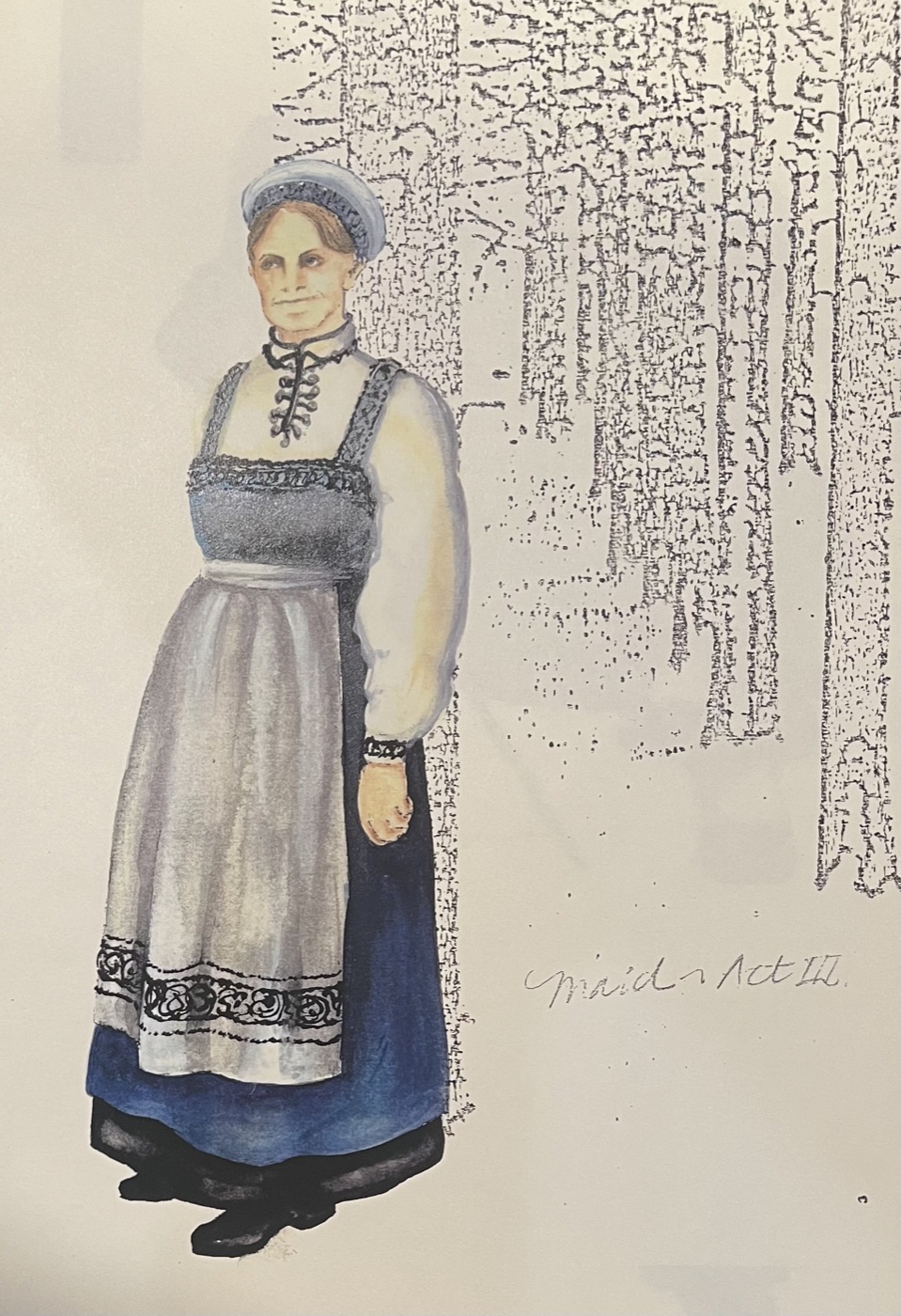 Costume rendering, The Seagull