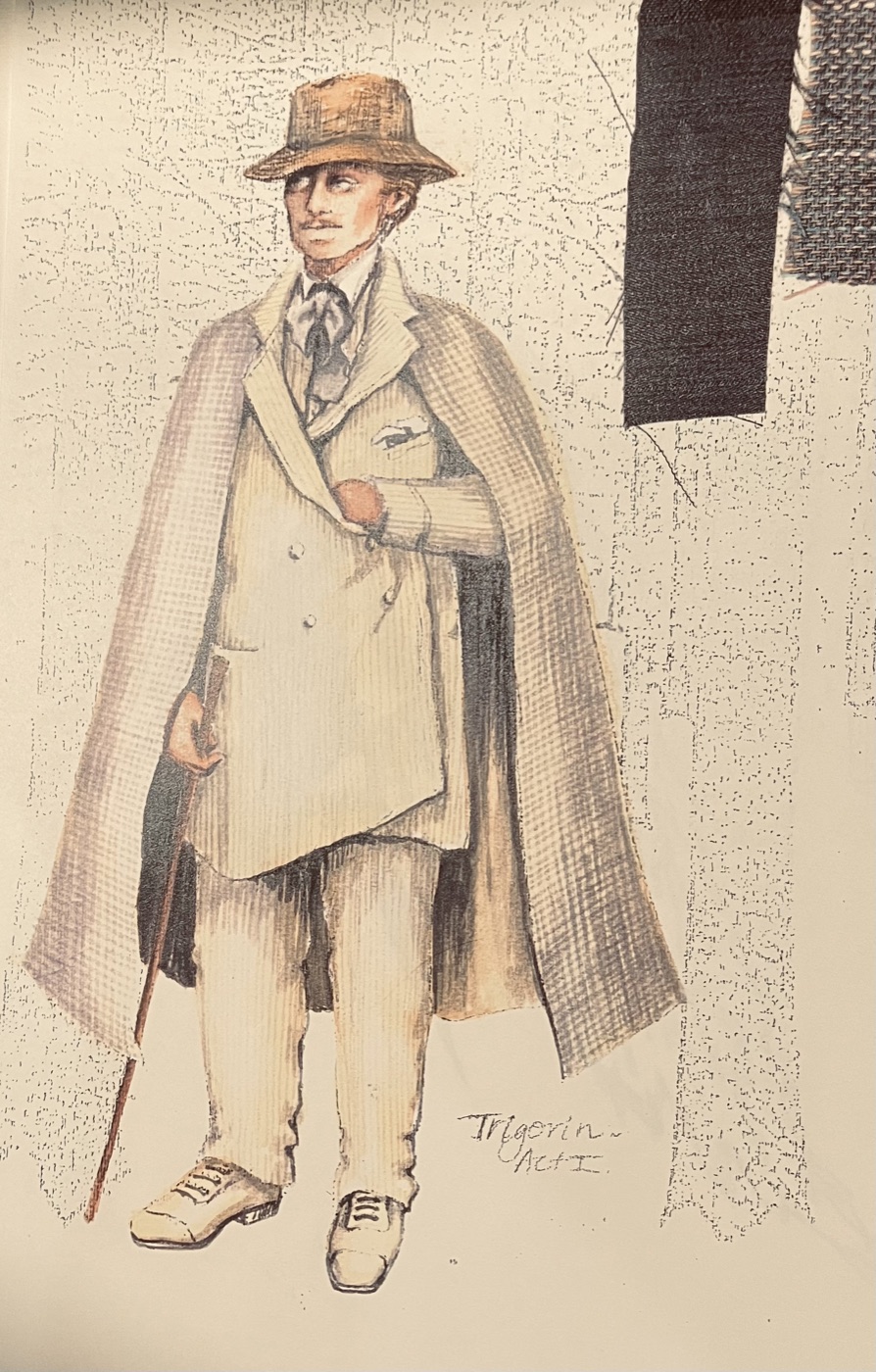 Costume rendering, The Seagull