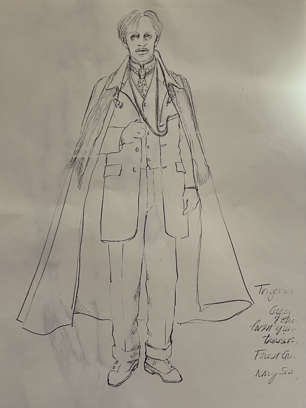 Costume rendering, The Seagull
