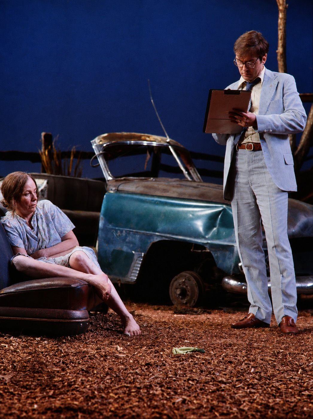 Ada Lester with the Government man, costume design, Tobacco Road