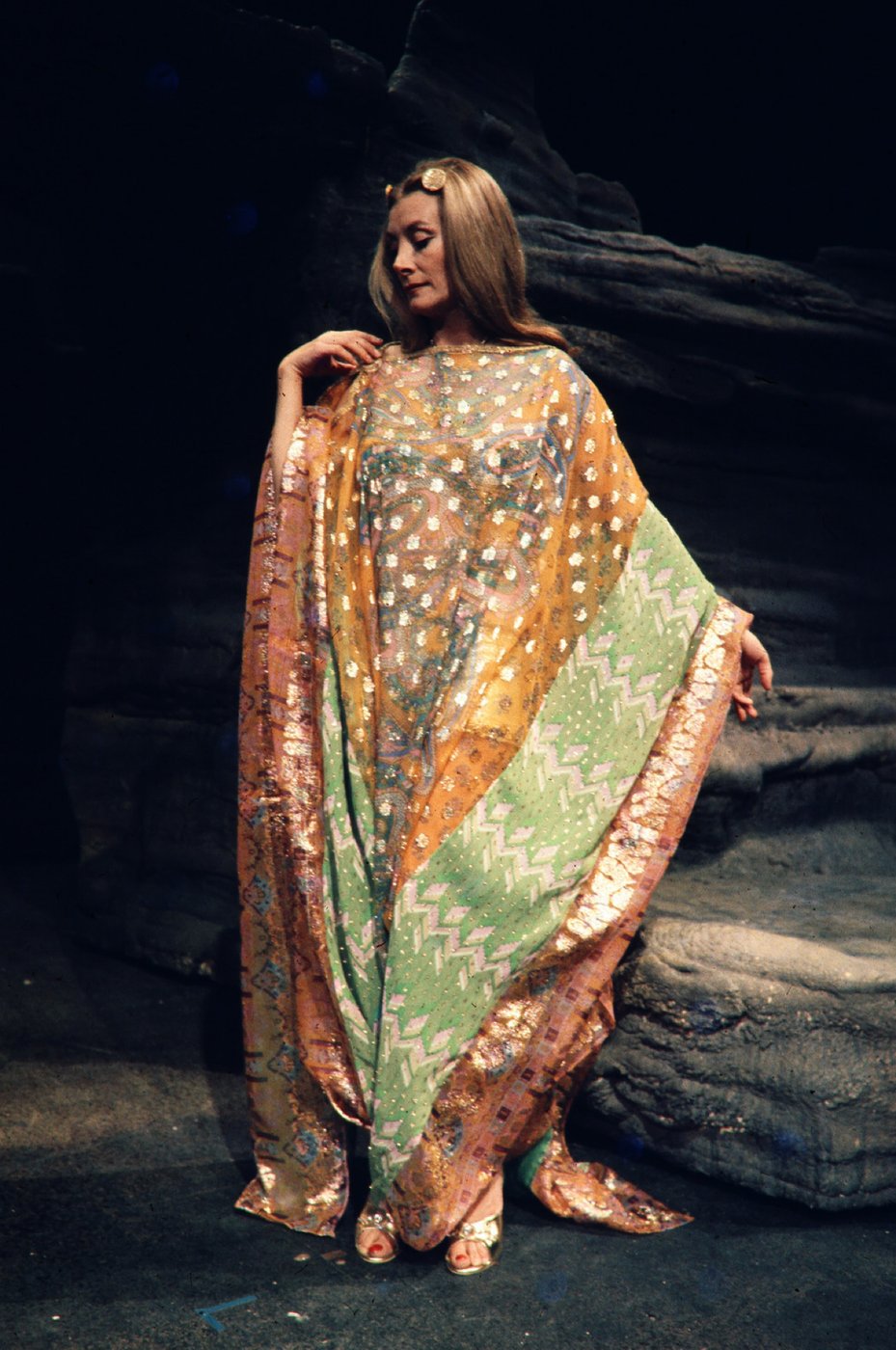 Jean Marsh costume design, second look, Too True to be Good, by Laura Crow