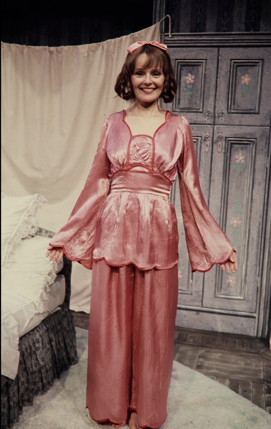 Katherine Houghton, third costume design, Too True to be Good