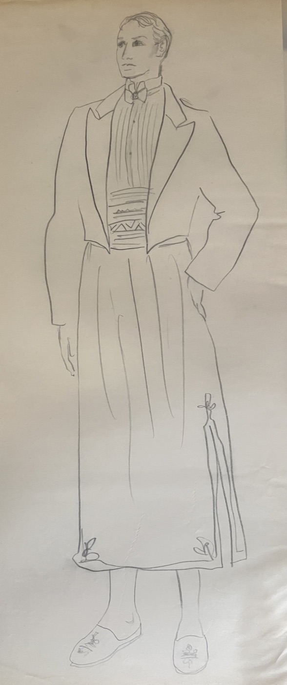 Charles Kimbrough, Morocco dress up, costume design, Too True to be Good