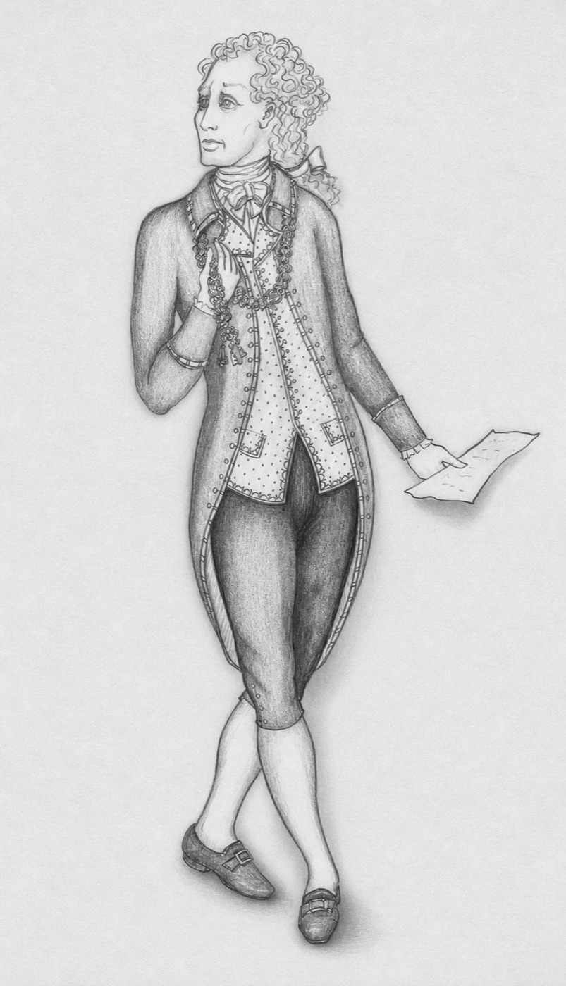 Malvolio, costume design, Twelfth Night