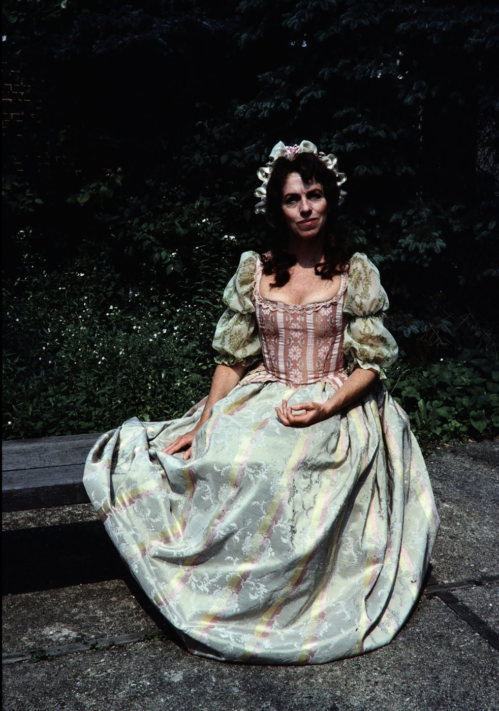 Maria, servant to Olivia, production photo, Twelfth Night, Academy Festival Theatre, costumes by Laura Crow