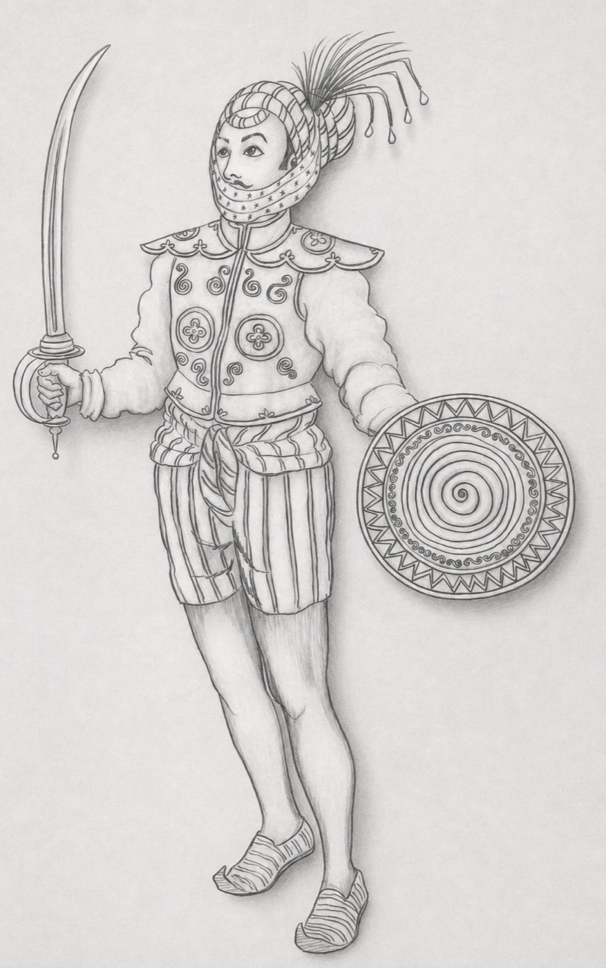 Palace Guards, costume design, Twelfth Night