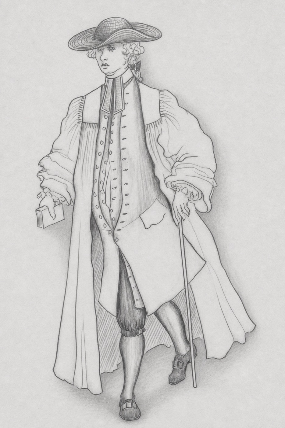 Parish Priest, costume design, Twelfth Night