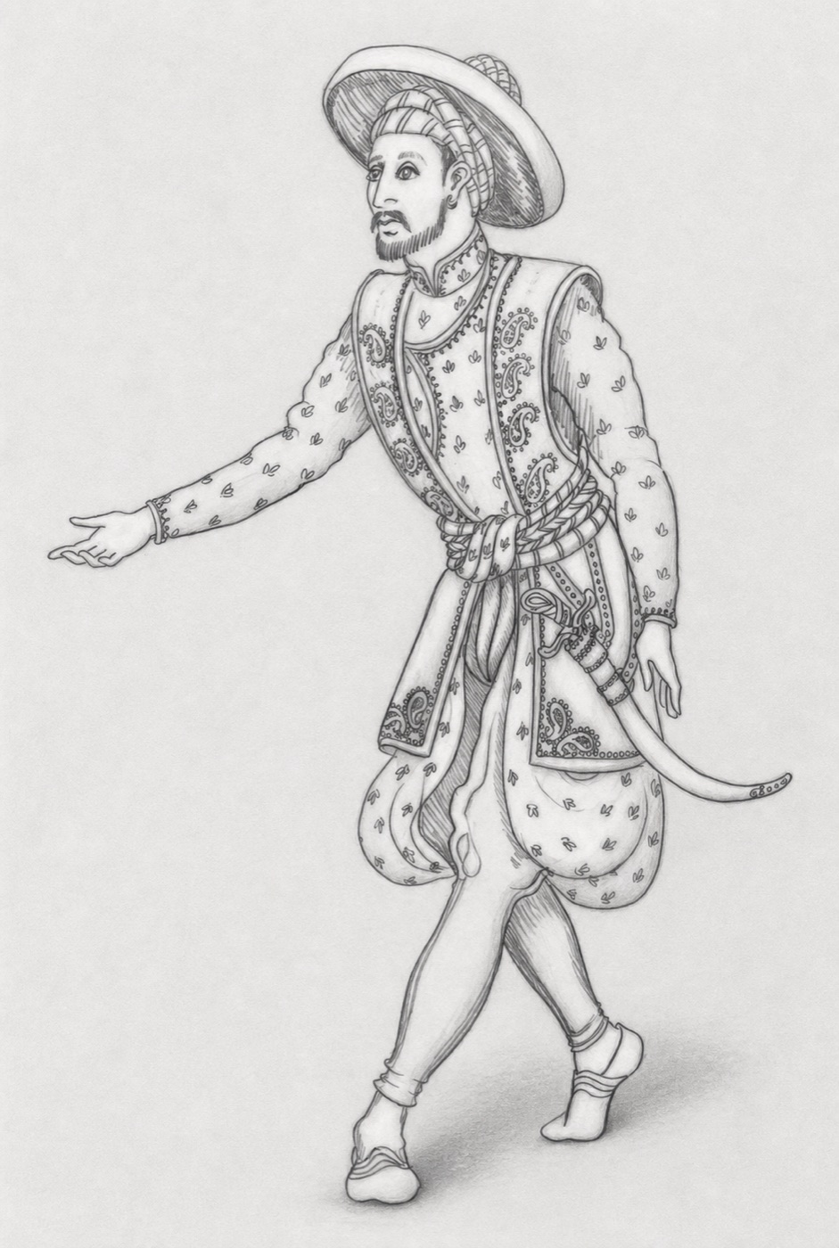 Sea Captain, costume design, Twelfth Night