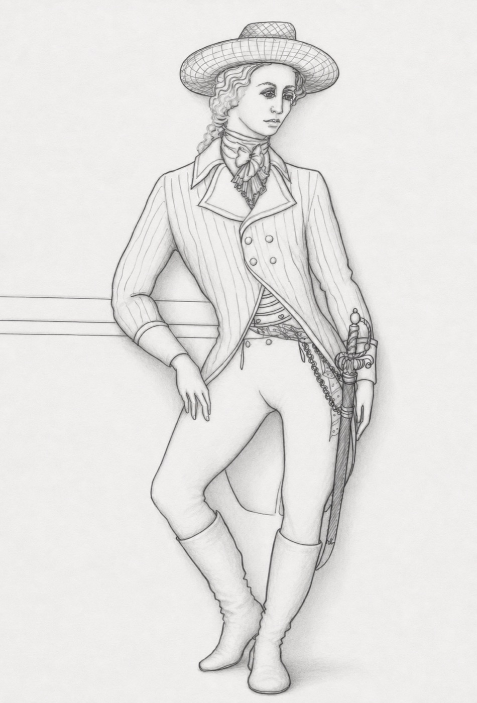 Sebastian, costume design, Twelfth Night