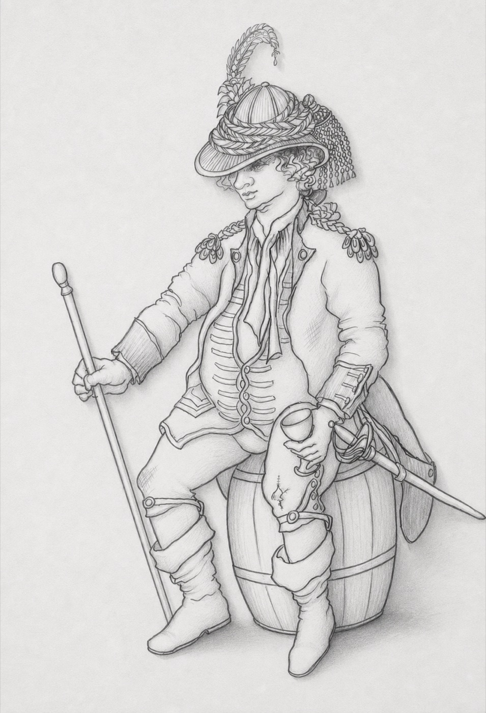 Sir Toby Belch, costume design, Twelfth Night